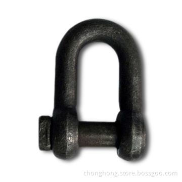 Trawing Shackle with Over Sized Pin and Hot-dip Galvanized Surface, Made of Carbon Steel
